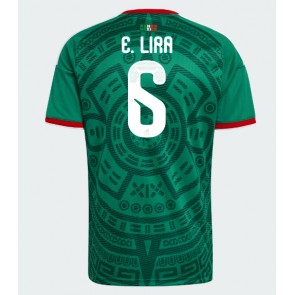 Mexiko Erik Lira #6 Replika Hemmatröja VM 2026 Kortärmad